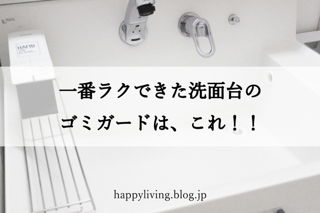 洗面台のゴミガード 掃除 水回り 削ぎ家事 ラク家事 (9)