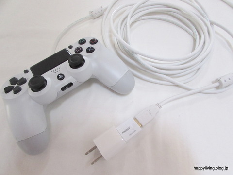 PS4 充電 スマホ 変換