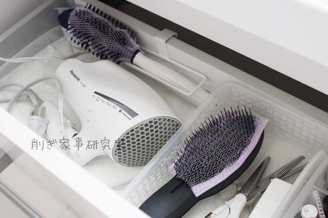 ヘアブラシ 掃除 ブラシケアネット 削ぎ家事 ダイソー (6)