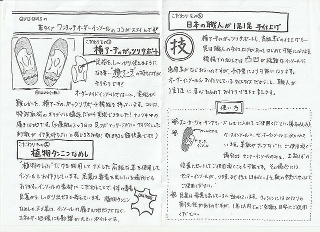 オーダーインソール4
