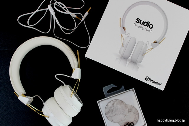 Sudio REGENT ワイヤレス ヘッドホン ホワイト おしゃれ (7)