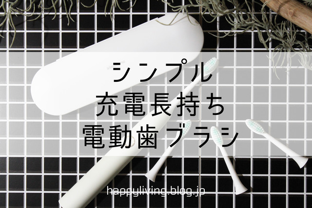 電動歯ブラシ　ホワイト　シンプル　オシャレ (3)