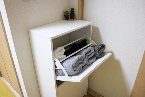 IKEA 収納 タオル 下駄箱 (1)