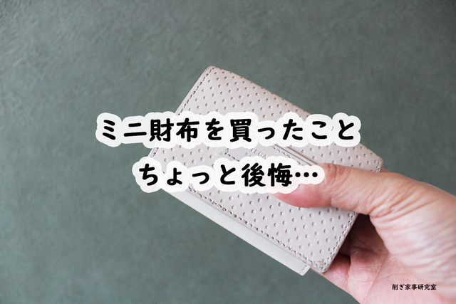 ミニ財布 デメリット スマホケース キャッシュレス (2)