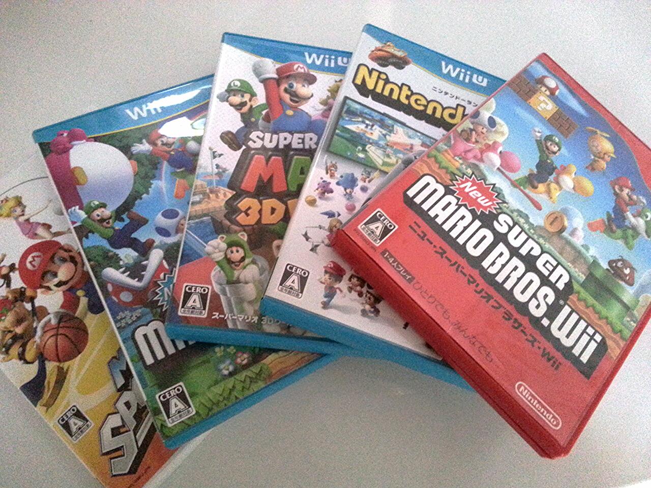 WiiU ソフト 断捨離