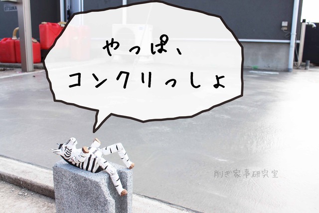庭 コンクリ 掃除がラク (3)