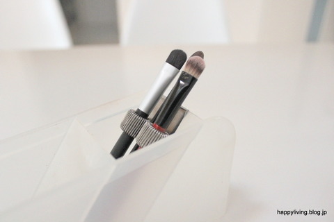 化粧品 収納アイディア 無印良品 ペンホルダー (9)