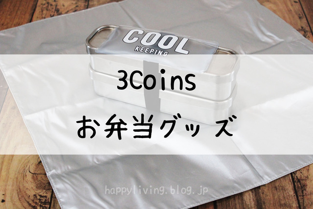 3Coins お弁当グッズ 保冷剤 モノトーン (6)