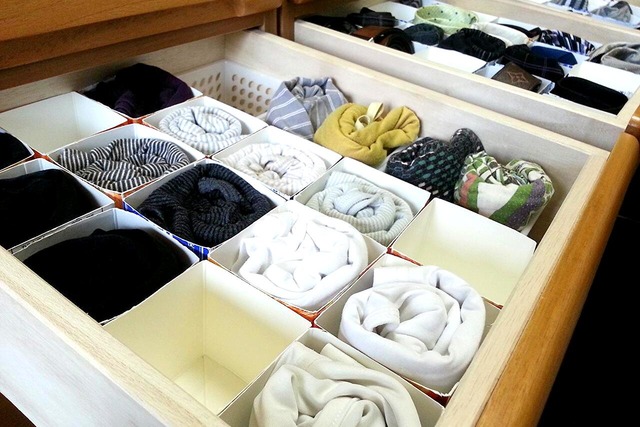 牛乳パック 引き出し 仕切り 収納 キャミソール 靴下 ベルト