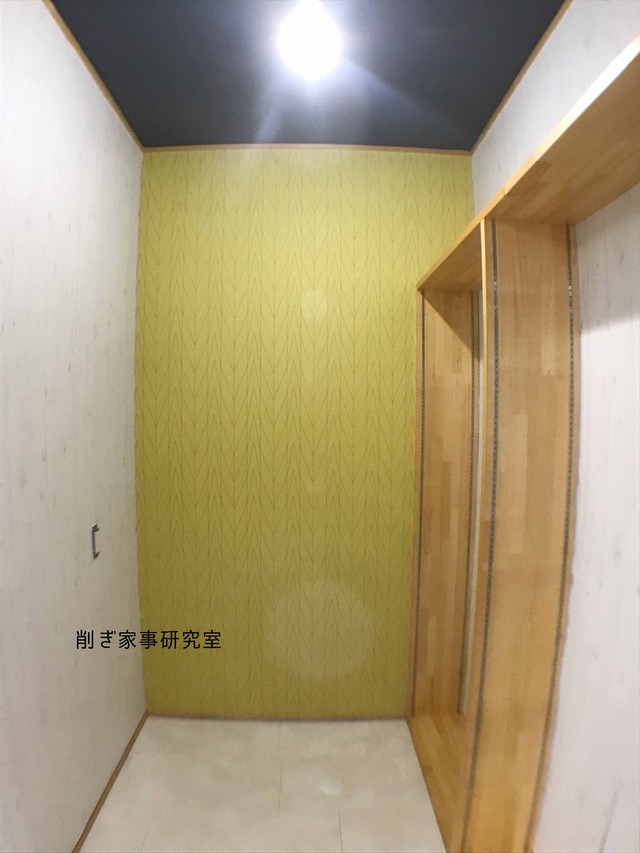 壁紙 DIY アクセントクロス 納戸 収納 (3)