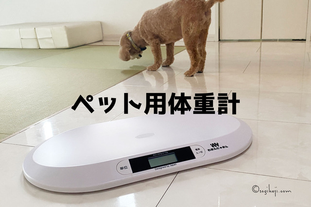 ペット体重計2