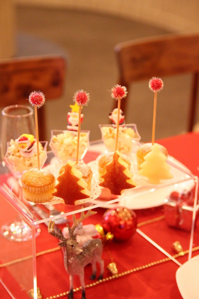クリスマスに使える 市販スイーツの盛り付け 我が家のおもてなし
