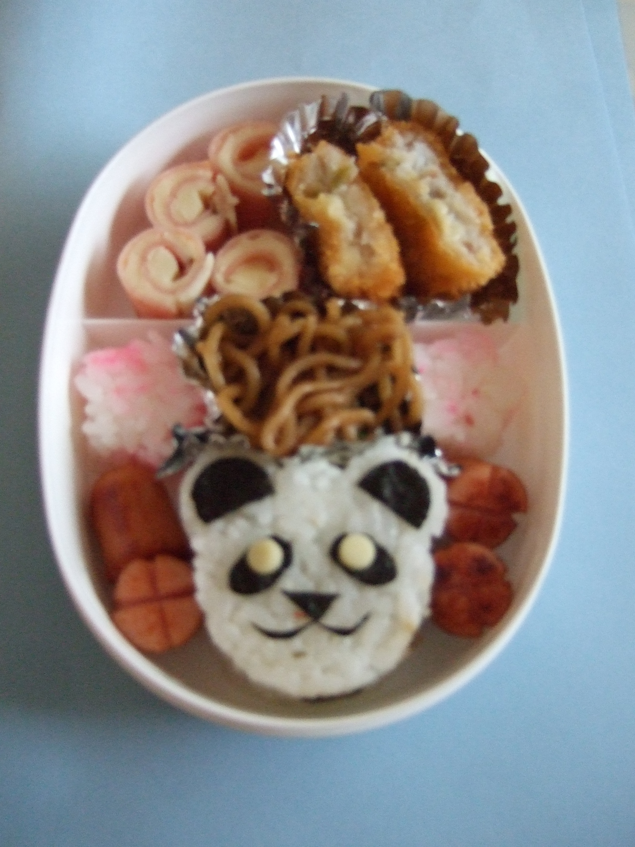 キャラ弁 パンダ よっちゃんのしあわせブログ