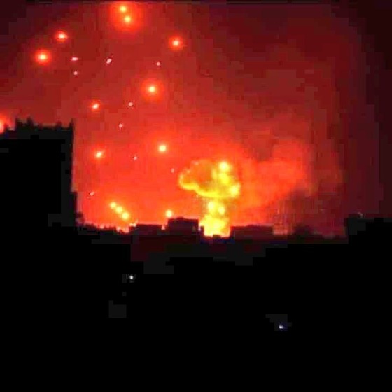 シリアにて
