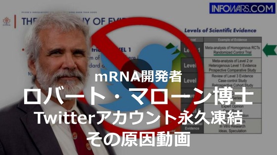 ロバートマローンTwitter凍結サムネ
