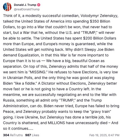 Trump声明