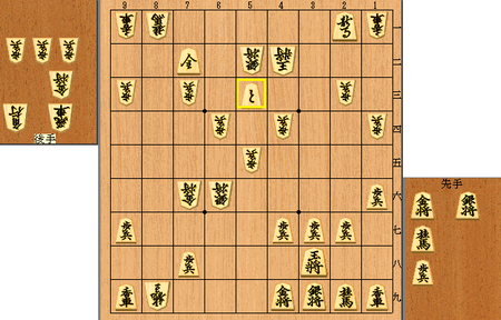 王位戦終局図