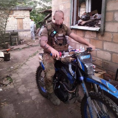 ロシア軍バイク