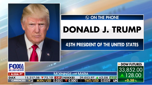 トランプインタビューFOX