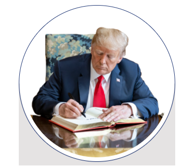 トランプの執務室より