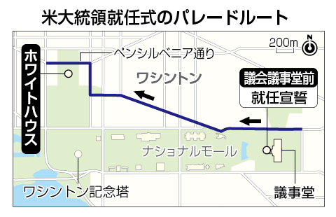 大統領就任式パレード