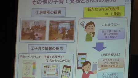 LINE活用