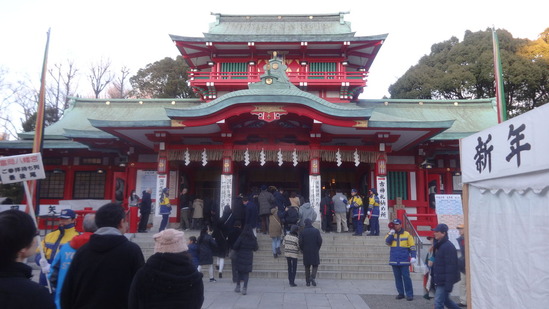 富岡八幡宮2018元旦