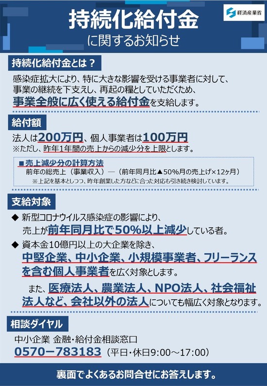 持続化給付金1