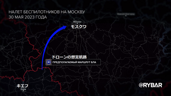 ドローン想定航路