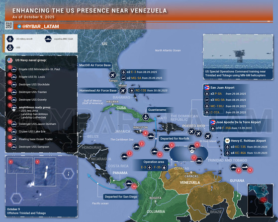 ベネズエラ周辺海域