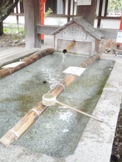 『平野神社』手水舎