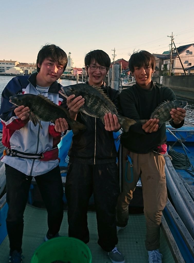 黒鯛 だんご釣り 釣果 清水港カセ釣り
