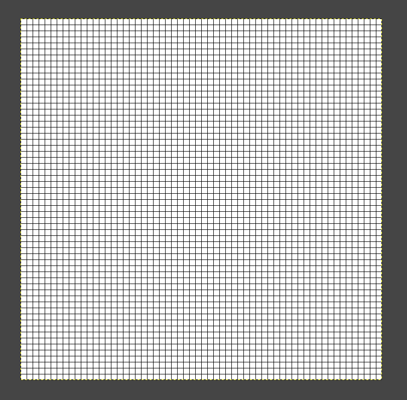 マダミス ココフォリア盤面を作る１ Gimpで24x24を測ってみよう ハラミホホミラハ