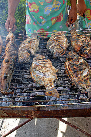 fish bbq