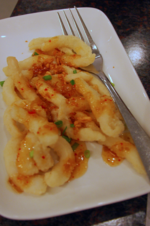 crispy squid