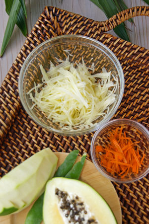 green papaya