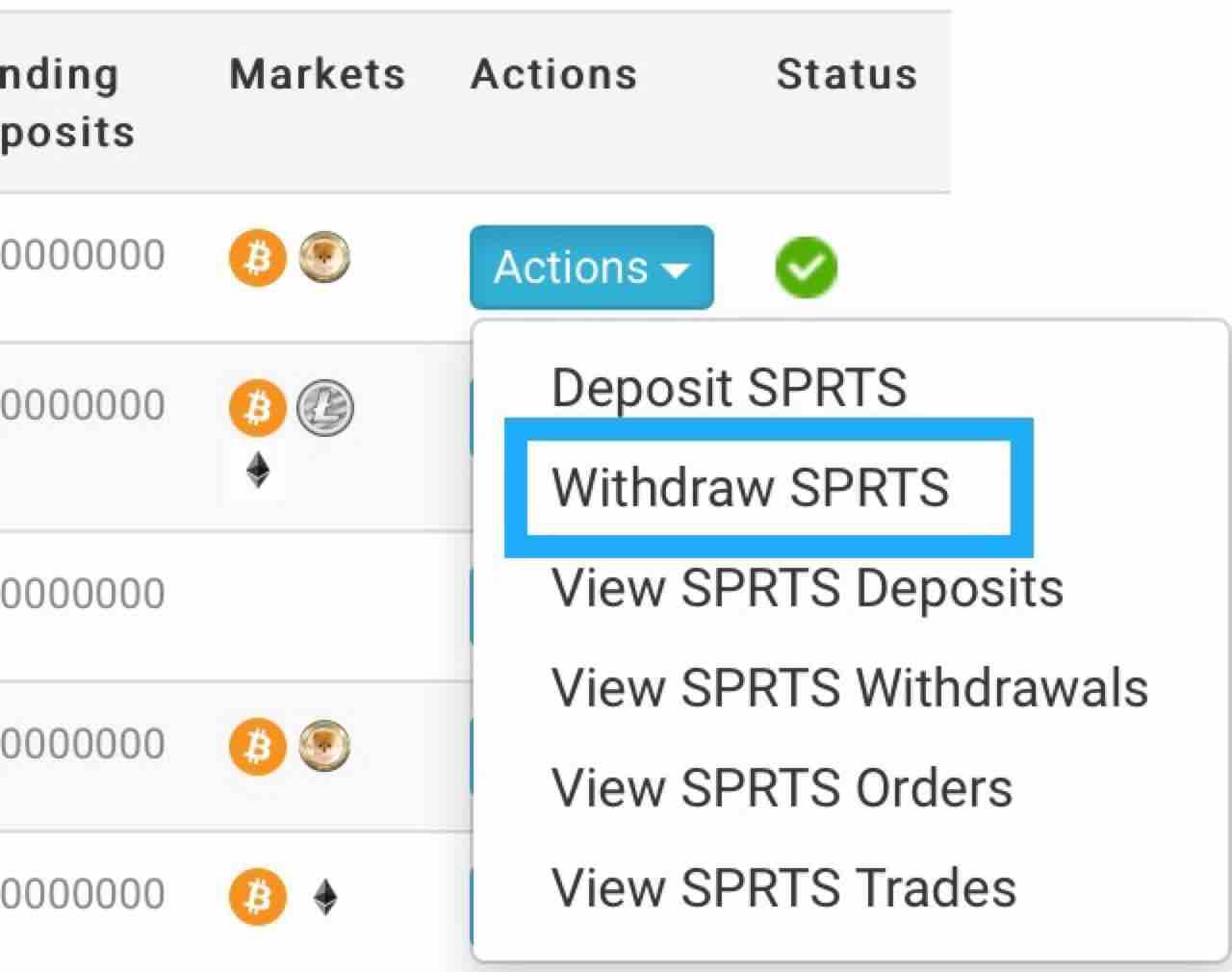 Sprouts Sprts 話題の草コインのposマイニング方法をまとめてみた はらぼやき 今日から仮想通貨