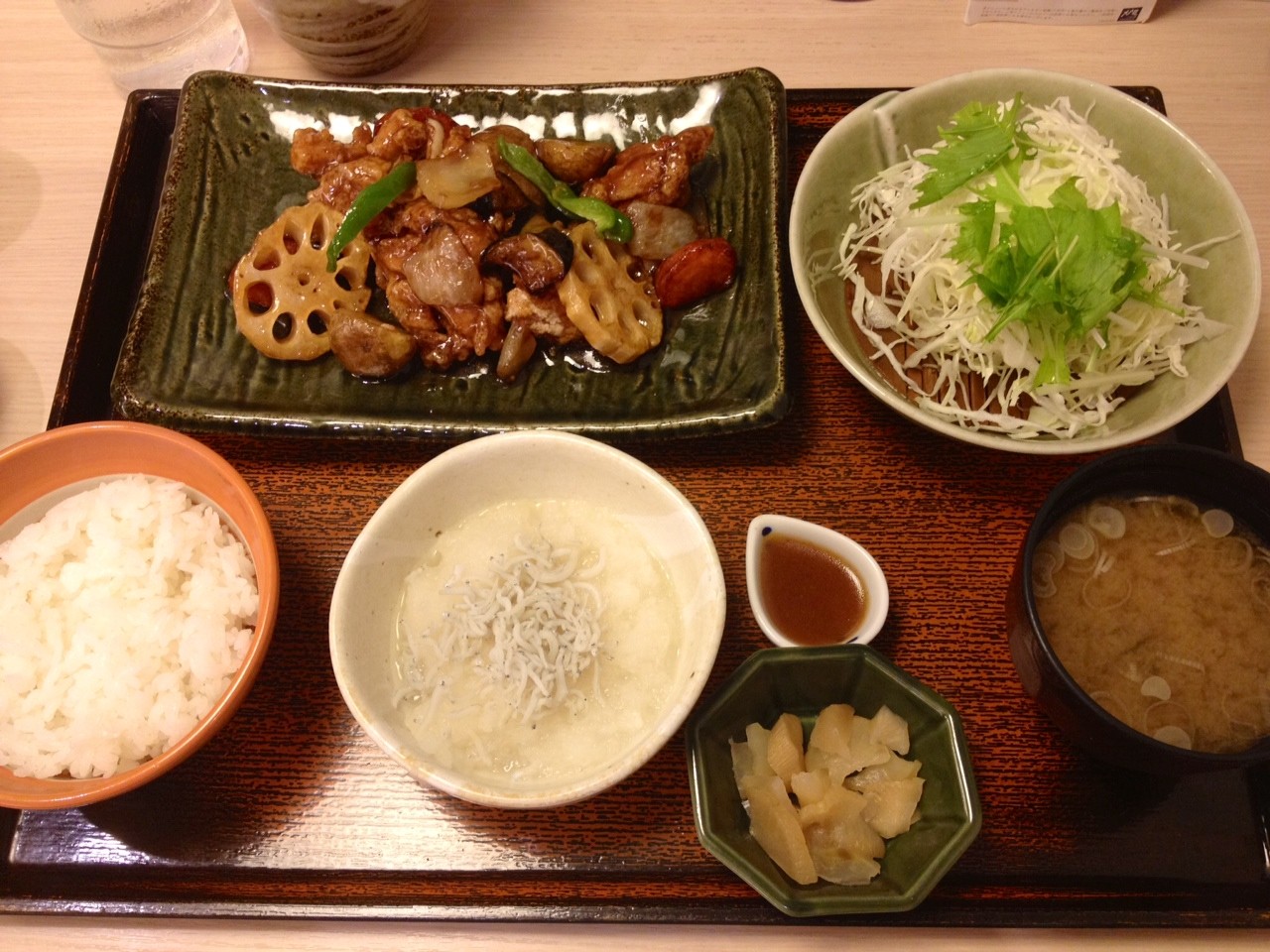 鶏の黒酢あん定食 大戸屋 五反田 De いただきます 鶏の黒酢あん定食 大戸屋 五反田 De いただきます