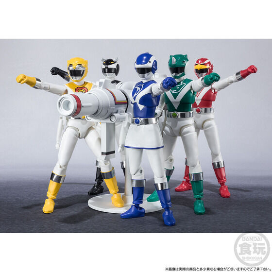 バンダイ☆超獣戦隊ライブマン☆ソフビ☆プラデラ☆青春爆発ファイヤー