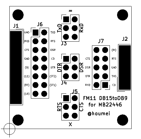 FM11DB15DB9pcb