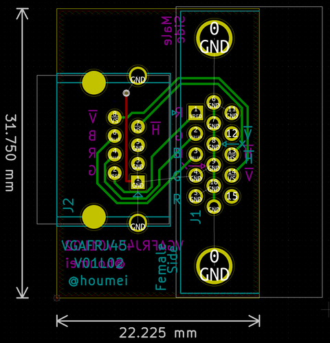 VGAFRJ45V01L02-pcb