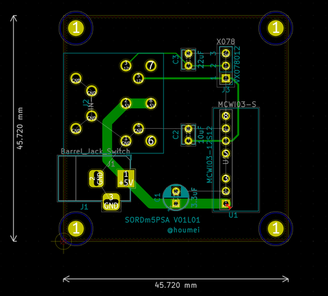 SORDm5PSApre-pcb