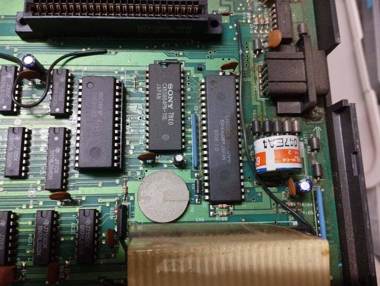 その他 SONY MSX2  HB-T7 パソコン通信時代を見据えてソニーが投入したモデム内蔵MSX2「HB
