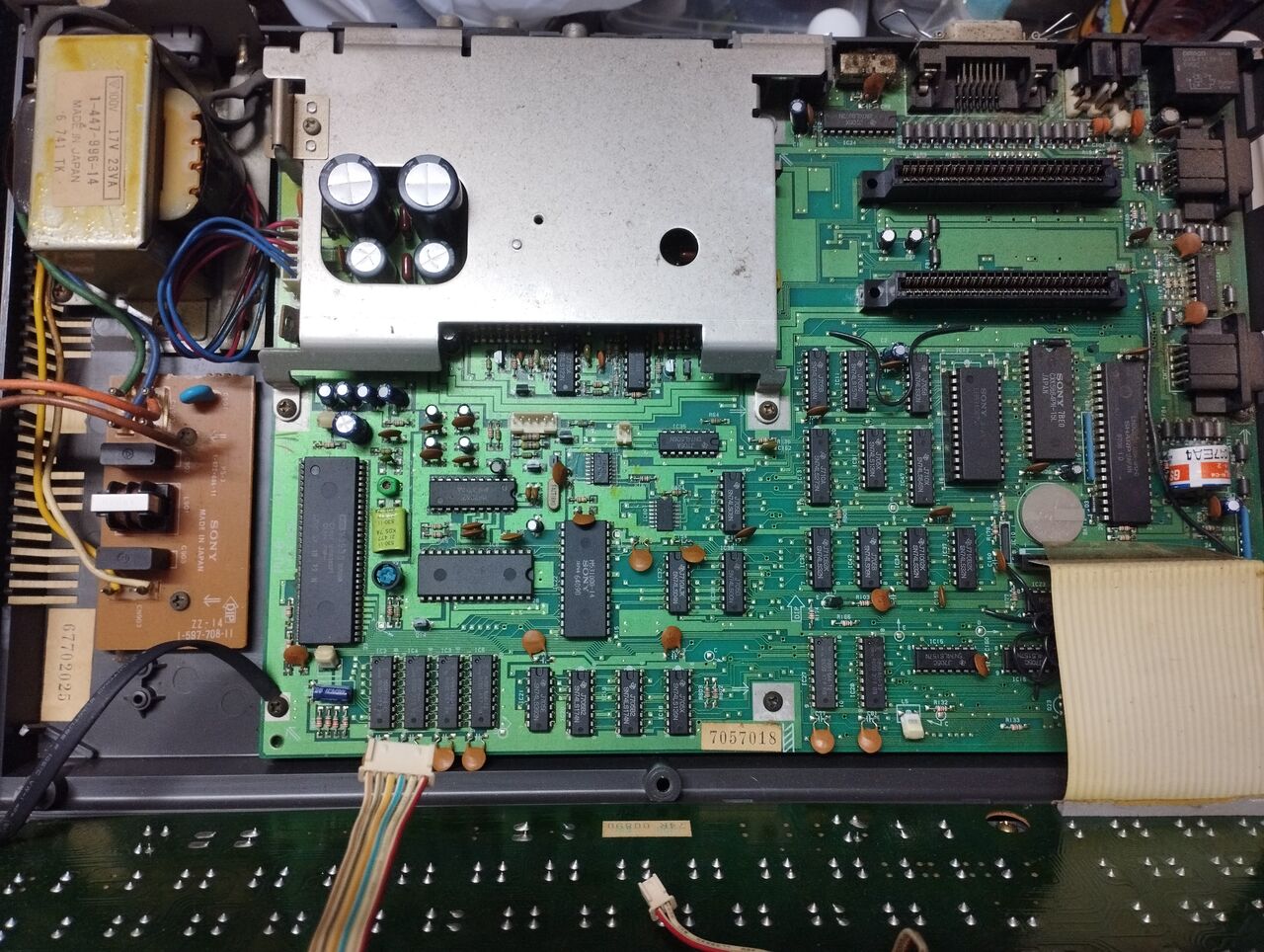 その他 SONY MSX2  HB-T7 パソコン通信時代を見据えてソニーが投入したモデム内蔵MSX2「HB