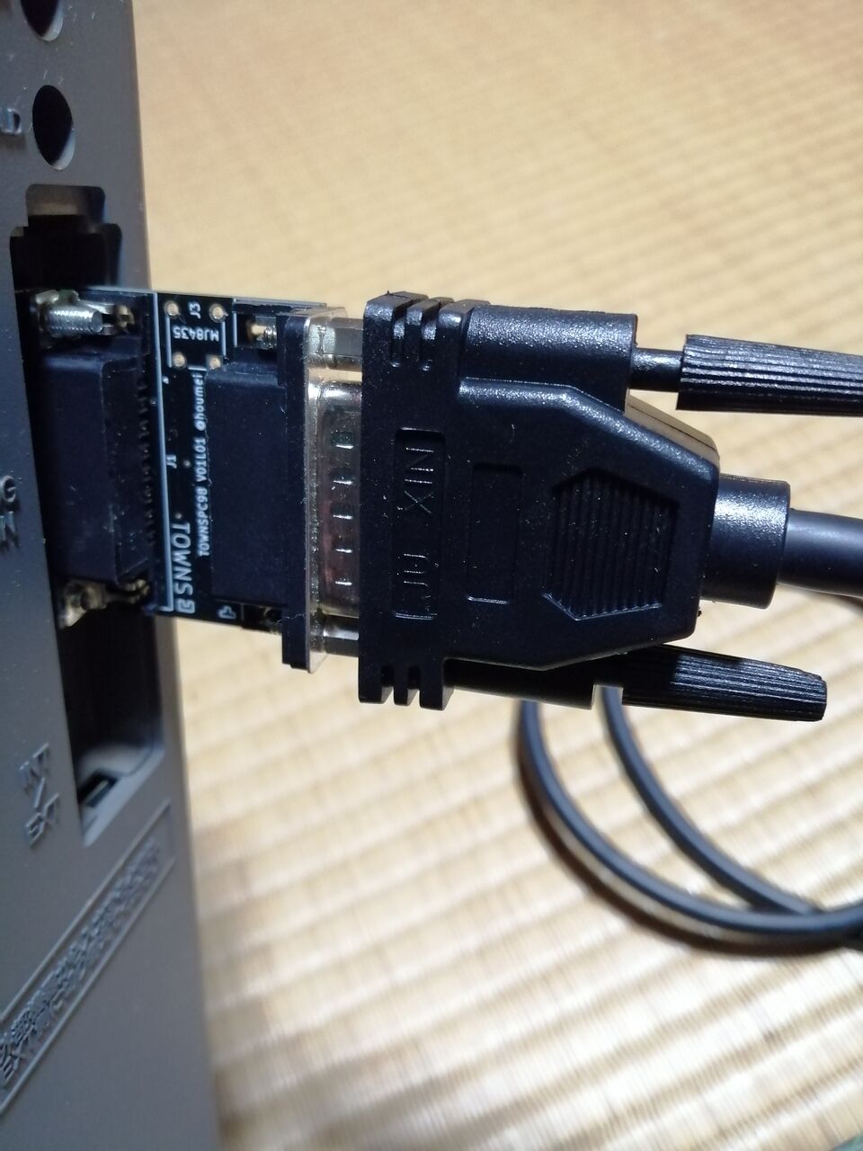 TOWNSPC98 FM TOWNSの映像出力とPC98の映像出力を相互に変換 TOWNSPC98 FM TOWNSの映像出力とPC98の映像出力を相互に変換