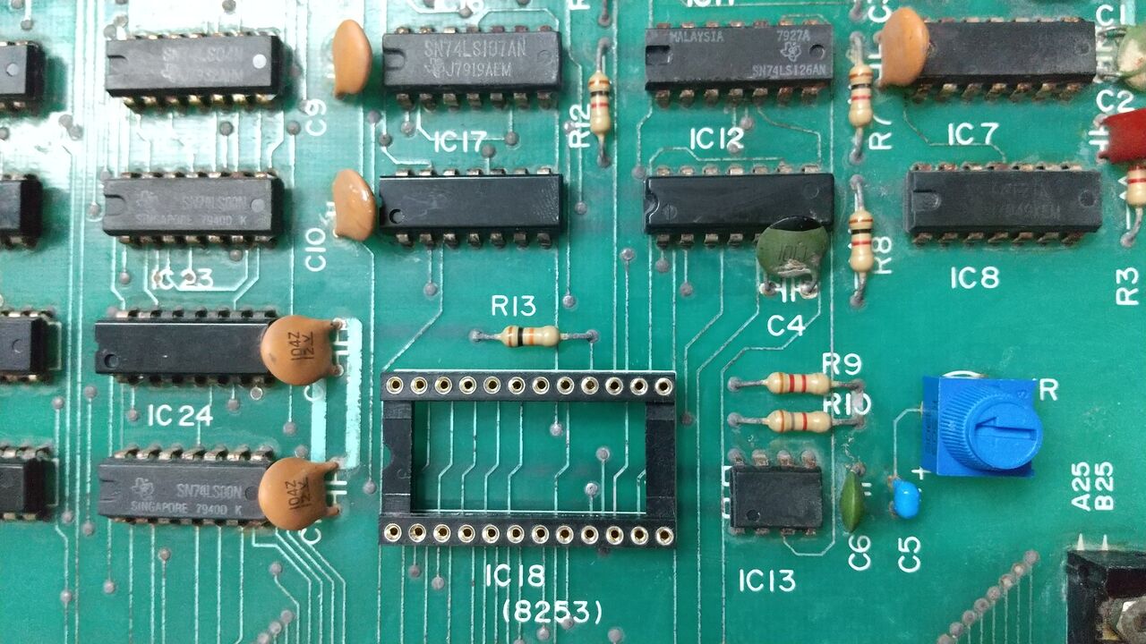 ATD-03基板 MZ-80C基板の電解コンデンサ交換 : まごころせいじつ堂