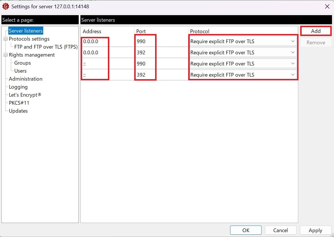 2025年版 FileZilla Server（サーバー の使い方 設定方法 : 晴れ時々