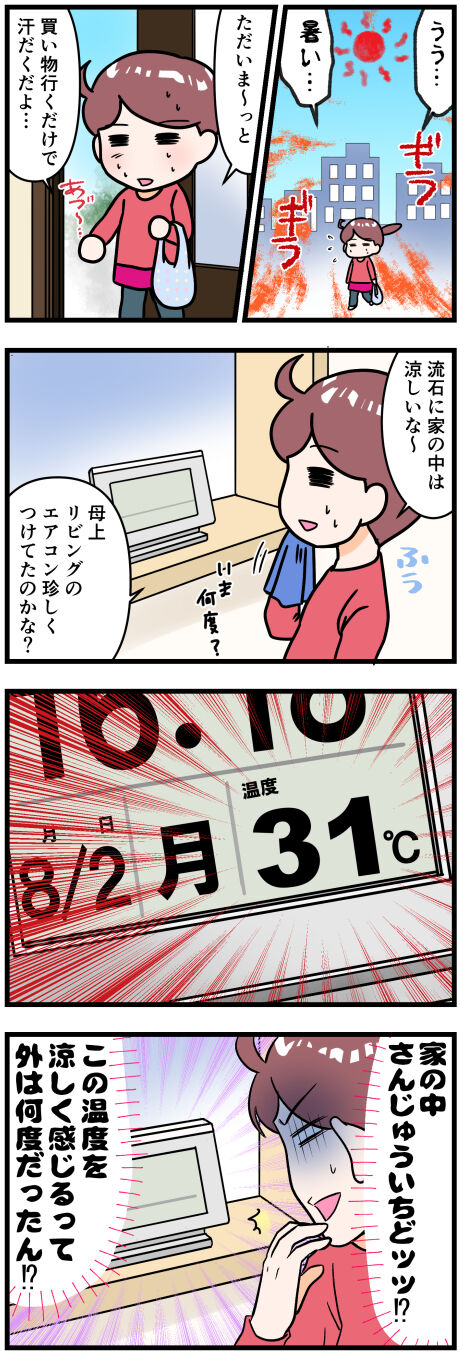 部屋も激暑い完成