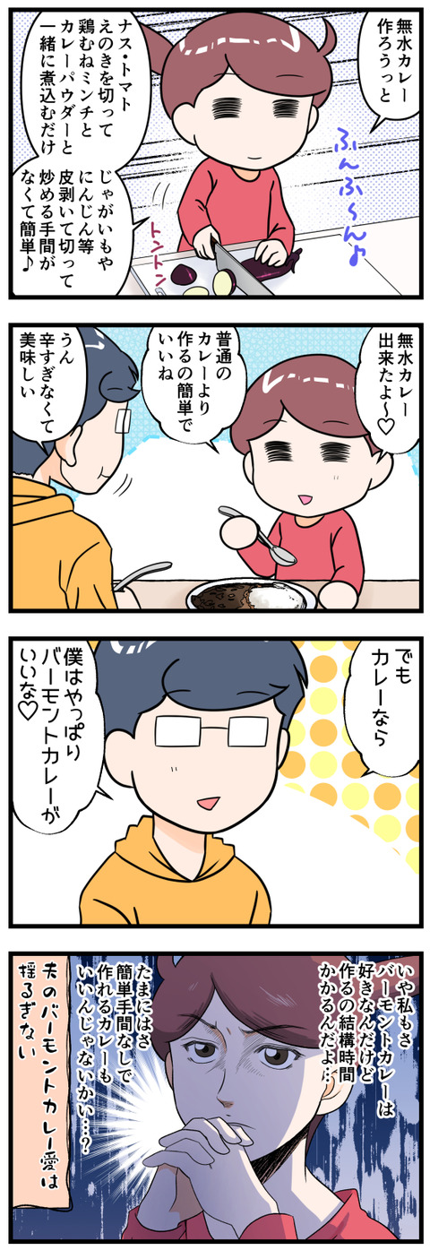 無水カレーを作ってみたら完成