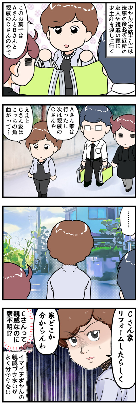 おかんの親戚づきあいの謎完成